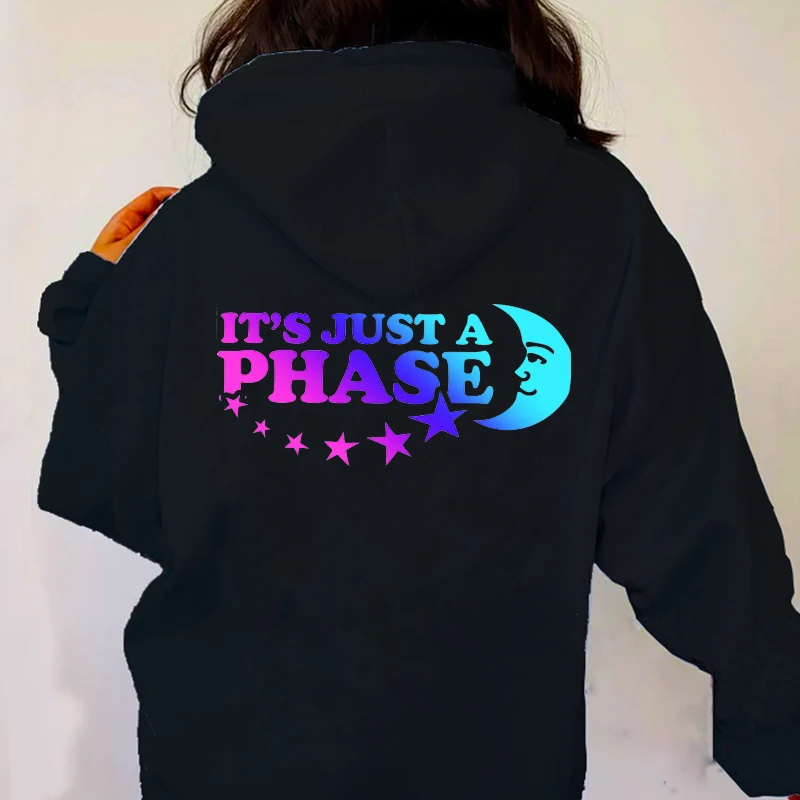 Женские толстовки с капюшоном It's Just A Phase, Повседневная эстетичная зимняя одежда с длинным рукавом, женская одежда для пар, розовые Топы
Женские толстовки с капюшоном It's Just A Phase, Повседневная эстетичная зимняя одежда с длинным рукавом, женская одежда для пар, розовые Топы