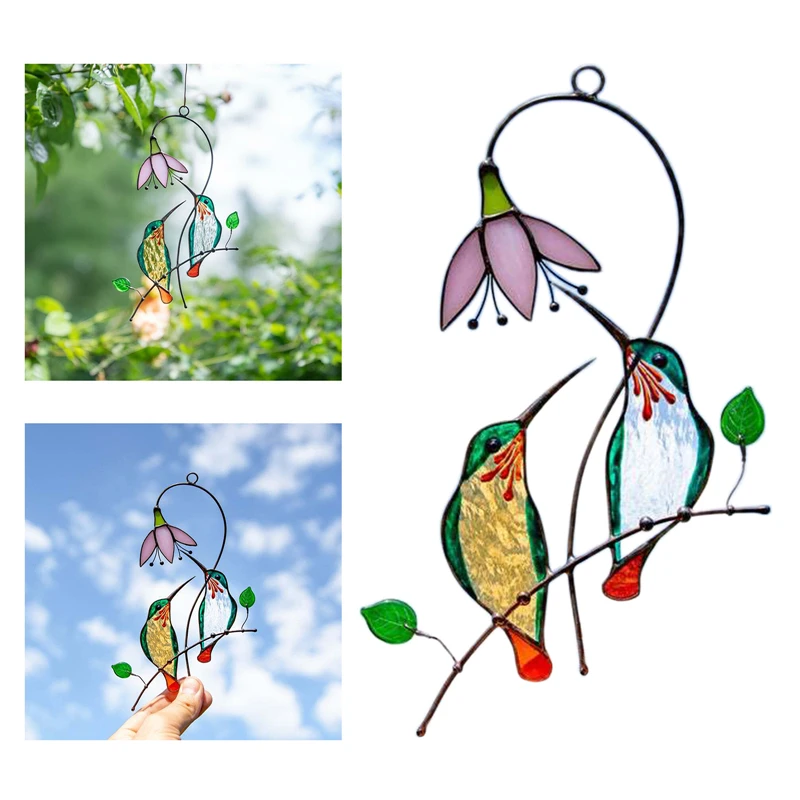 Birds Stained Glass Ornament Wall Decor Wedding Room Decoration Window Stickers Birds Windows Hangings Decoration Home Decor
Birds Stained Glass Ornament Wall Decor Wedding Room Decoration Window Stickers Birds Windows Hangings Decoration Home Decor