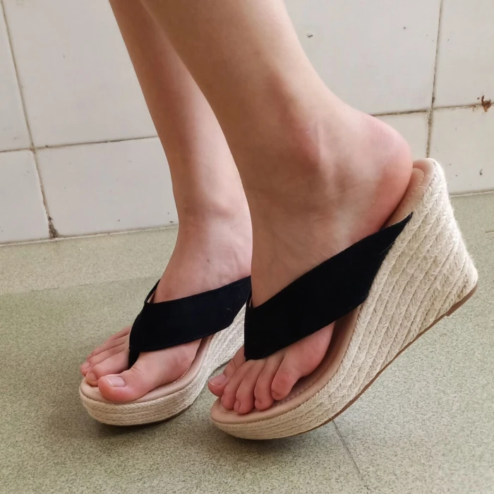 Women's Sandals 9cm High Heels Outside Footwear Summer Platform Casual Beach Sandals Black Pink
Women's Sandals 9cm High Heels Outside Footwear Summer Platform Casual Beach Sandals Black Pink