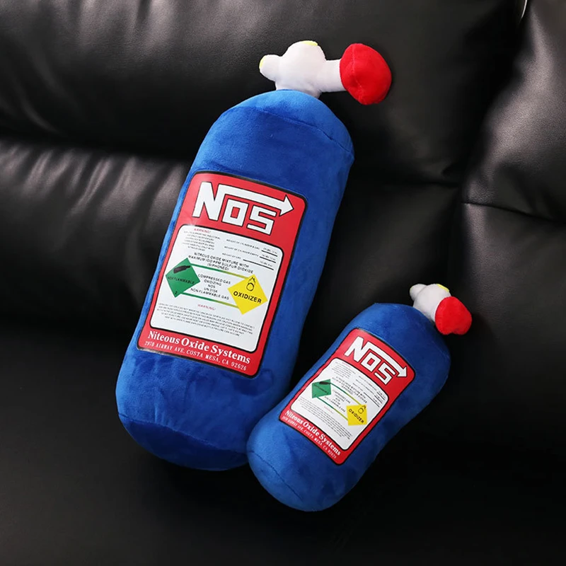 NOS Nitrous Oxide Bottle Pillow Car Decor Headrest Cushion Comfortable Innovative Plush Pillow
NOS Nitrous Oxide Bottle Pillow Car Decor Headrest Cushion Comfortable Innovative Plush Pillow