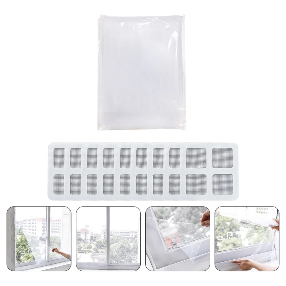 Самоклеящаяся москитная сетка, полезная сетка для окон дома, 1 комплект 
Самоклеящаяся москитная сетка, полезная сетка для окон дома, 1 комплект