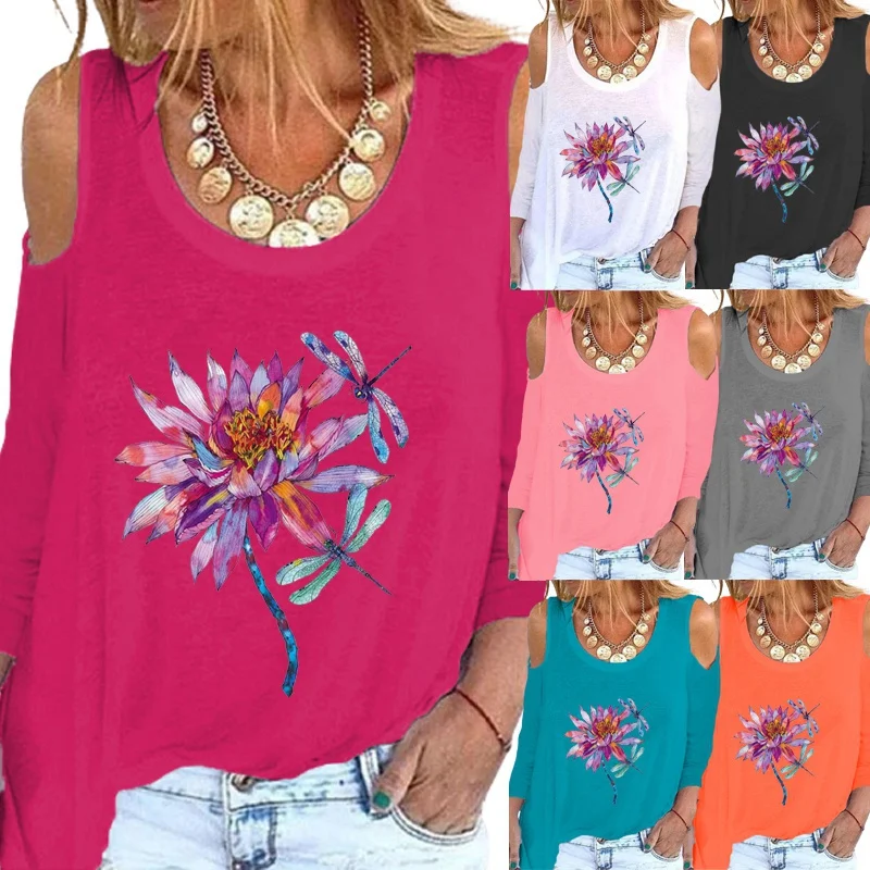 Women Fashion Spring Autumn Long Sleeved Loose Casual Round Neck Flowers Printed Sweatshirt Tops & Blouses Plus Size
Women Fashion Spring Autumn Long Sleeved Loose Casual Round Neck Flowers Printed Sweatshirt Tops & Blouses Plus Size