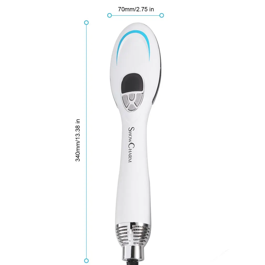 Anion Blow-dry Comb Ion-Flow Brush Dryer 3D Air Diffuser Dual Voltage Digital Electric Hair dryers Styler Motor Infrare Heat
Anion Blow-dry Comb Ion-Flow Brush Dryer 3D Air Diffuser Dual Voltage Digital Electric Hair dryers Styler Motor Infrare Heat