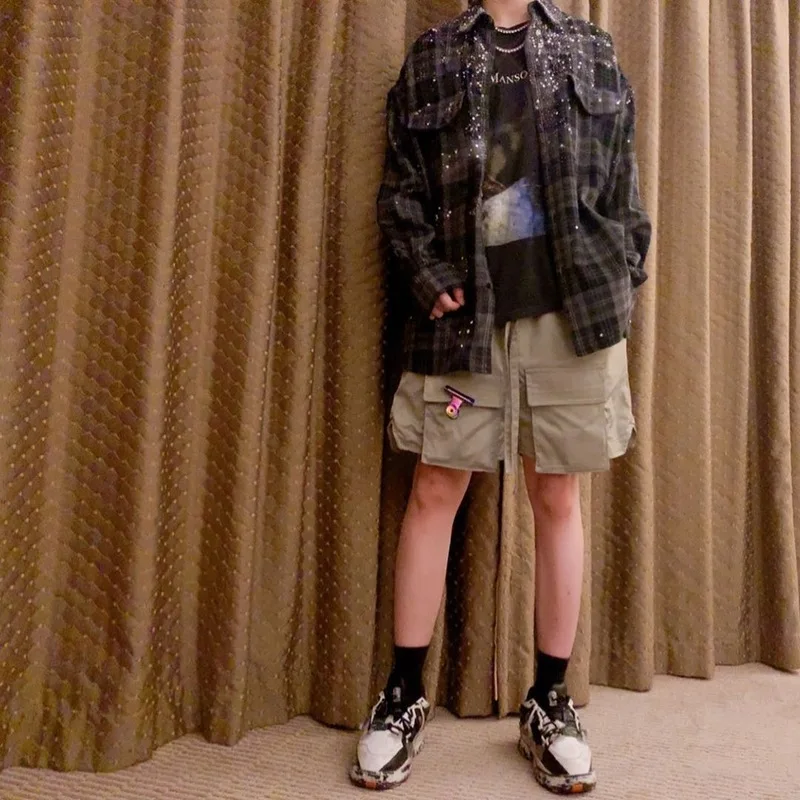 ARNODEADF shorts France High Street multi-pocket Cargo Casual Capri ARNODEADF pants liquid silver ribbon ARNODEADF shorts
ARNODEADF shorts France High Street multi-pocket Cargo Casual Capri ARNODEADF pants liquid silver ribbon ARNODEADF shorts