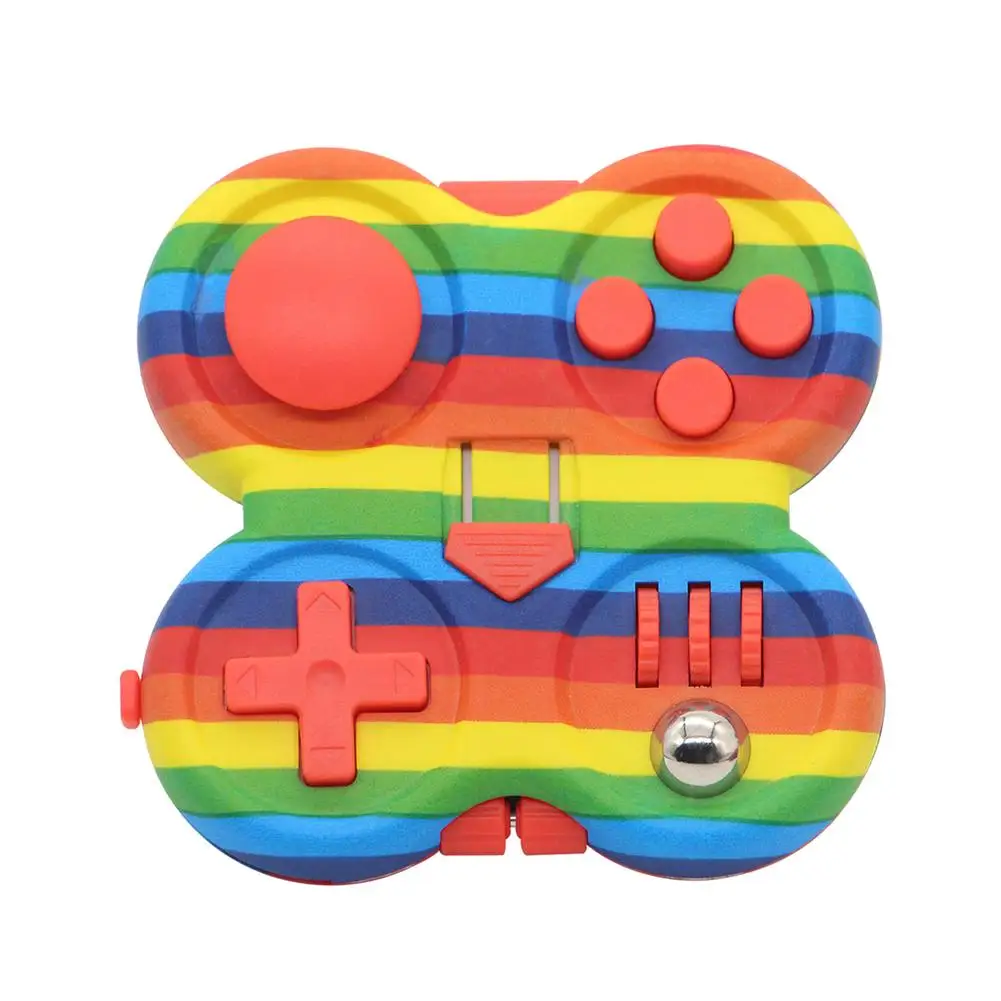 Anti-stress Game Fidget Pad Stress Reliever Squeeze Cube Fun Handle Finger Toy Colorful Decompression Gifts For ADHD Kids Adults
Anti-stress Game Fidget Pad Stress Reliever Squeeze Cube Fun Handle Finger Toy Colorful Decompression Gifts For ADHD Kids Adults