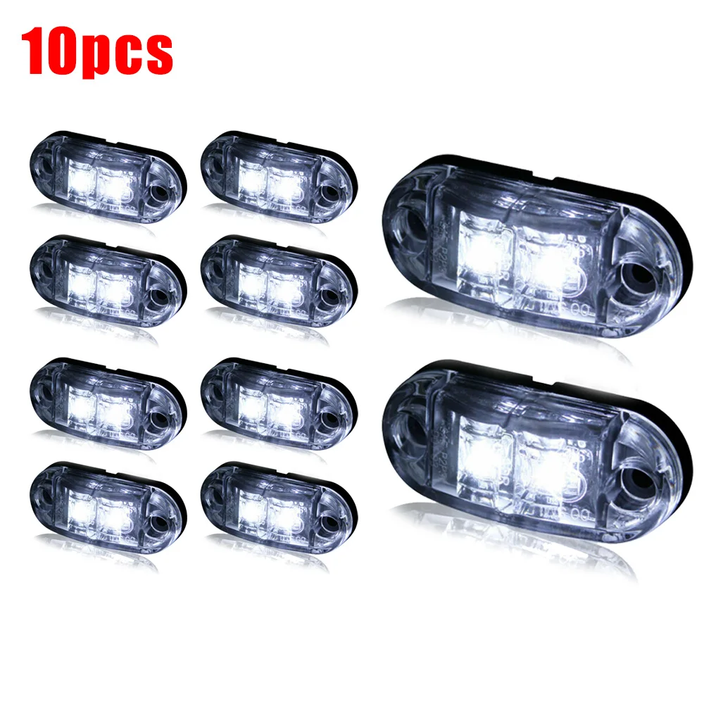 10pcs White LED Marker Lights Car Truck Trailer LED Side Marker Lights High quality
10pcs White LED Marker Lights Car Truck Trailer LED Side Marker Lights High quality