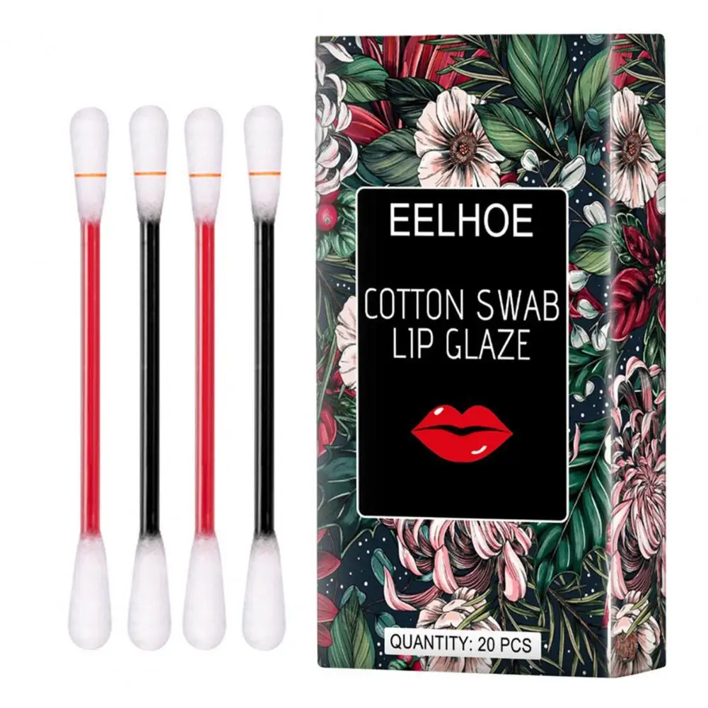 20Pcs/Box Liquid Lipstick Long-lasting Charming Plastic Cotton Swab Lip Glaze for Outdoor
20Pcs/Box Liquid Lipstick Long-lasting Charming Plastic Cotton Swab Lip Glaze for Outdoor