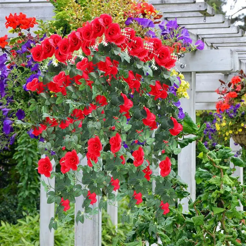 3 шт., декоративная подвесная гирлянда из роз
3 шт., декоративная подвесная гирлянда из роз