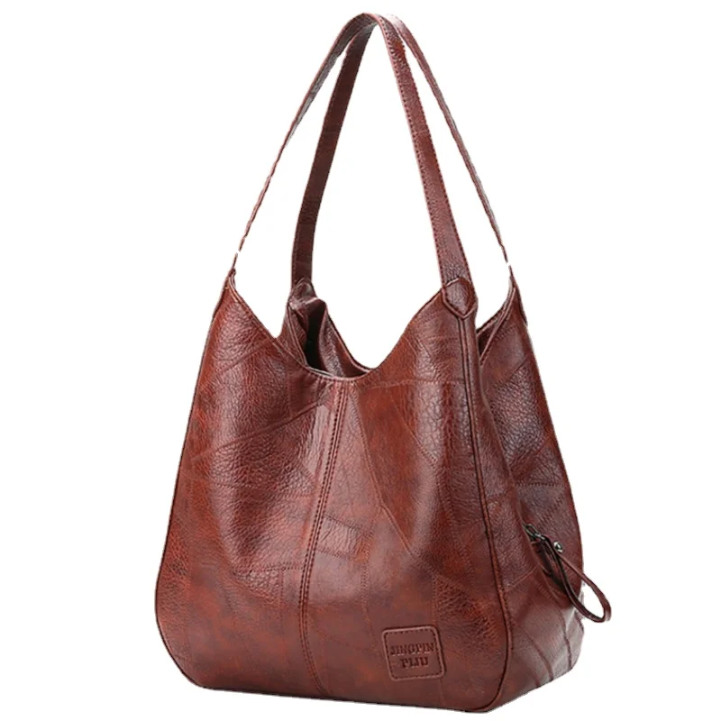 Retro soft leather Korean wild tote bag literary simple one-shoulder handbag multi-compartment portable messenger bag
Retro soft leather Korean wild tote bag literary simple one-shoulder handbag multi-compartment portable messenger bag