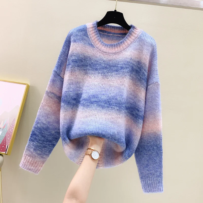 Autumn Winter Knitted Sweater 2020 The New Regular Cotton Round Neck Loose Fashion All-match Casual Style Long Sleeves
Autumn Winter Knitted Sweater 2020 The New Regular Cotton Round Neck Loose Fashion All-match Casual Style Long Sleeves