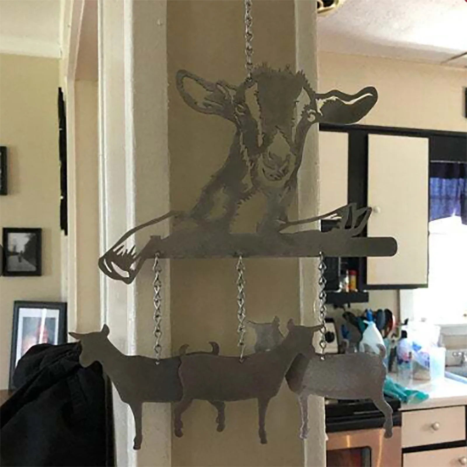 2021 Decoration Sheep Wind Chimes Wall Decor Pendant Home Decoration Metal Art Wind Chime Wall Art Courtyard Garden Decoration
2021 Decoration Sheep Wind Chimes Wall Decor Pendant Home Decoration Metal Art Wind Chime Wall Art Courtyard Garden Decoration