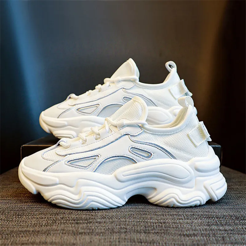 White Breathable Tennis Basketball Sneakers Women Platform Chunky Wedges Dad Shoes Fashion Harajuku Casual Black Lace Up M6-71
White Breathable Tennis Basketball Sneakers Women Platform Chunky Wedges Dad Shoes Fashion Harajuku Casual Black Lace Up M6-71