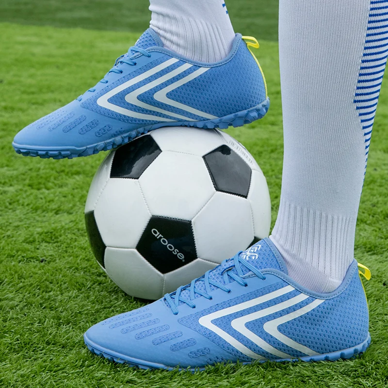 Professional Football Shoes TF/AF Men Outdoor Non-slip Football Shoes Ms Breathable Football Training Shoes Unisex Sports Shoes 
Professional Football Shoes TF/AF Men Outdoor Non-slip Football Shoes Ms Breathable Football Training Shoes Unisex Sports Shoes