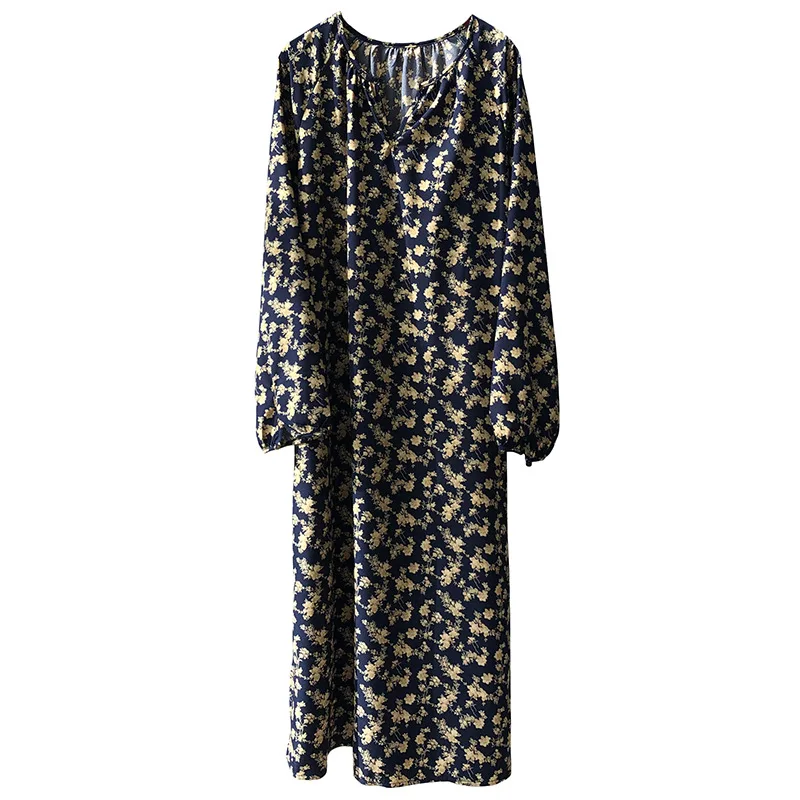 Yeeloca Vintage Floral Dress Women's 2021 Summer New V-neck Mid-calf Vestidos Korean High Waist Elegant Dress
Yeeloca Vintage Floral Dress Women's 2021 Summer New V-neck Mid-calf Vestidos Korean High Waist Elegant Dress