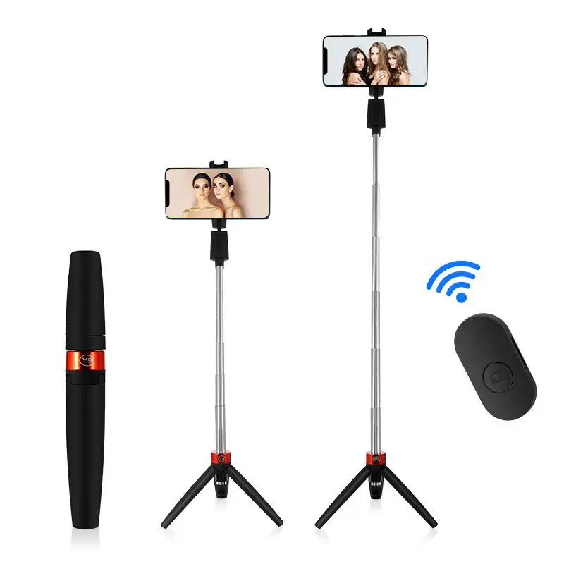 Bluetooth Wireless Selfie Stick Tripod Portable Foldable Monopods With Detachable Bluetooth Remote Control For Smartphones
Bluetooth Wireless Selfie Stick Tripod Portable Foldable Monopods With Detachable Bluetooth Remote Control For Smartphones