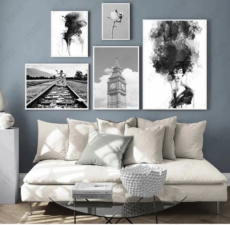 Gray White Landscape Wallpaper Railway Tower Beauty Back View Flower Canvas Painting Poster Art Craft Print Picture Home Decor
Gray White Landscape Wallpaper Railway Tower Beauty Back View Flower Canvas Painting Poster Art Craft Print Picture Home Decor