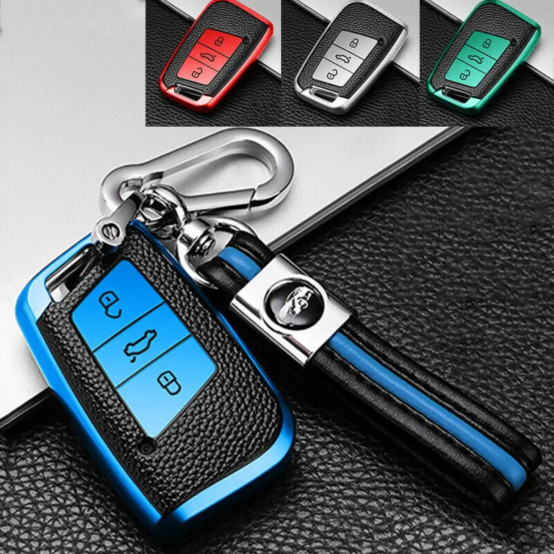 TPU Leather Car Key Cover For VW Volkswagen Magotan Passat B8 Skoda Superb Kodiaq A7 Smart Keychain Remote Fob Protector Case
TPU Leather Car Key Cover For VW Volkswagen Magotan Passat B8 Skoda Superb Kodiaq A7 Smart Keychain Remote Fob Protector Case