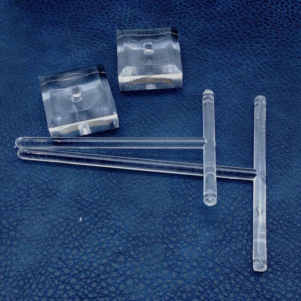 2 Pieces Acrylic Hanging Organizer – Simple But Exquisite T-Shape Table Top Earring Display Stand Hanger with Base
2 Pieces Acrylic Hanging Organizer – Simple But Exquisite T-Shape Table Top Earring Display Stand Hanger with Base