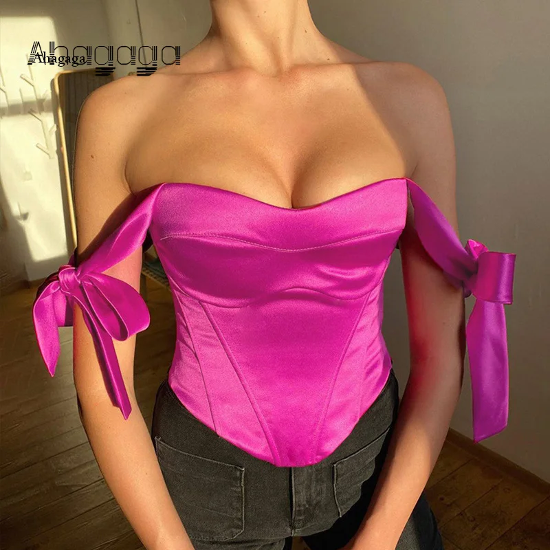 AHAgaga 2022 Spring Fashion Lace Up Neon Crop Top Women Strapless Sleeveless Tie Up Cropped T-Shirts Summer Sexy Streetwear Tops
AHAgaga 2022 Spring Fashion Lace Up Neon Crop Top Women Strapless Sleeveless Tie Up Cropped T-Shirts Summer Sexy Streetwear Tops