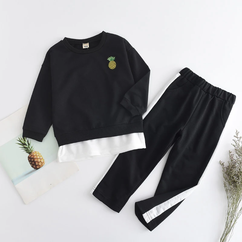 Keelorn Baby Girl Boy Clothes Sets 2021 New Patchwork Sweatshirts Solid Color Pants 2Pcs Suits Children Clothing Casual Outfits
Keelorn Baby Girl Boy Clothes Sets 2021 New Patchwork Sweatshirts Solid Color Pants 2Pcs Suits Children Clothing Casual Outfits