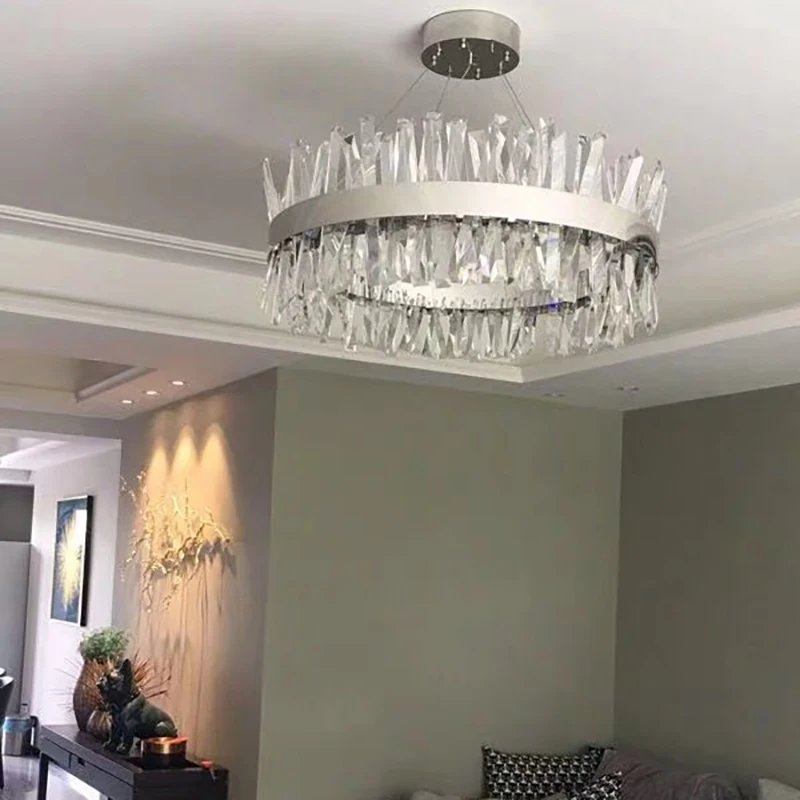 Modern Chandelier for Bedroom Round Gold/Chrome Crystal led Chandeliers for Living Room Dining Room Hall Hallway Home Decor Lamp
Modern Chandelier for Bedroom Round Gold/Chrome Crystal led Chandeliers for Living Room Dining Room Hall Hallway Home Decor Lamp
