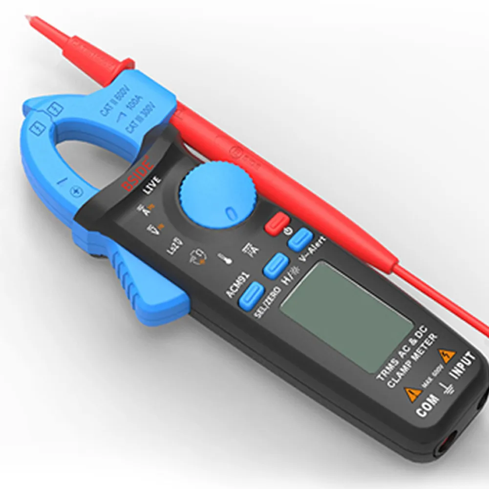 ACM91 1mA Clamp Meter AC/DC Low Current True RMS Auto-Ranging 6000 Counts Live Available Auto Repair Clamp Multimeter Power Tool
ACM91 1mA Clamp Meter AC/DC Low Current True RMS Auto-Ranging 6000 Counts Live Available Auto Repair Clamp Multimeter Power Tool