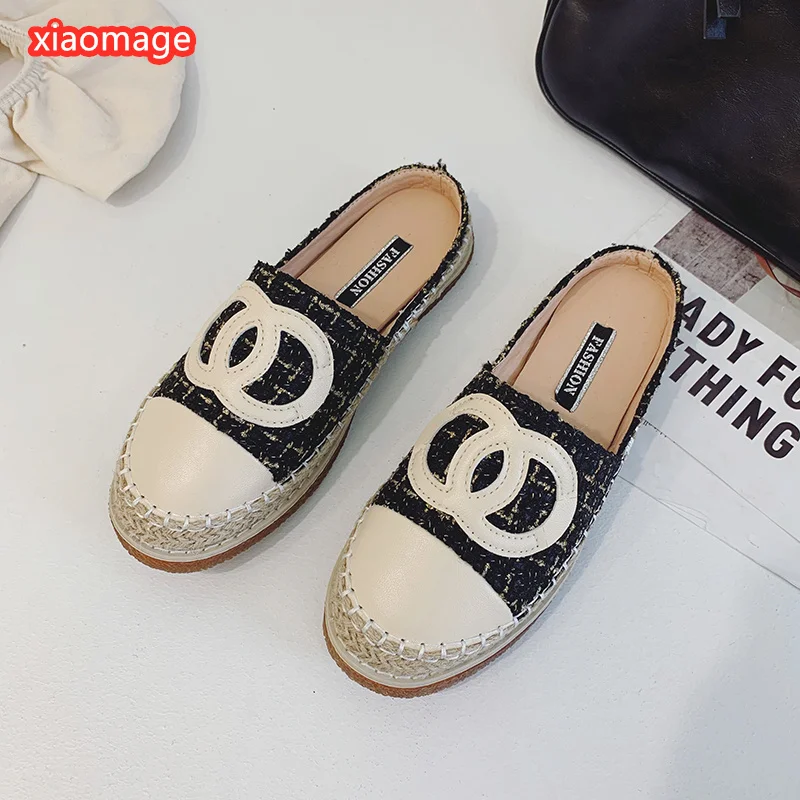 Baotou semi-slippers spring to wear 2021 new lazy one-foot Muller cool flat shoes
Baotou semi-slippers spring to wear 2021 new lazy one-foot Muller cool flat shoes