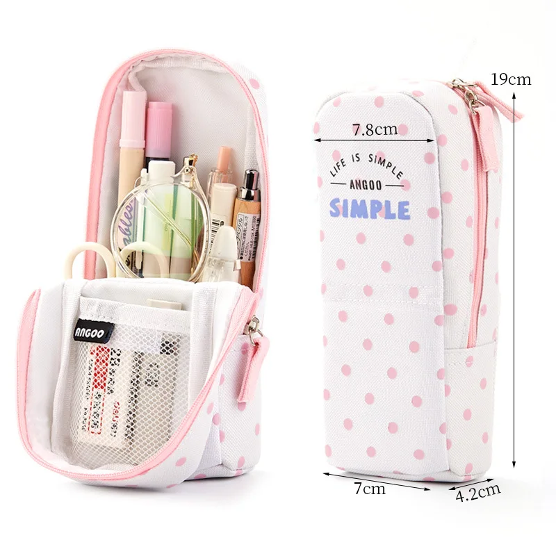 Standing Cute Pencil Case Zipper Kawaii Pencilcase Pencil Box Pen Holder Girls Pensil Case Trousse Scolaire School Supplies
Standing Cute Pencil Case Zipper Kawaii Pencilcase Pencil Box Pen Holder Girls Pensil Case Trousse Scolaire School Supplies