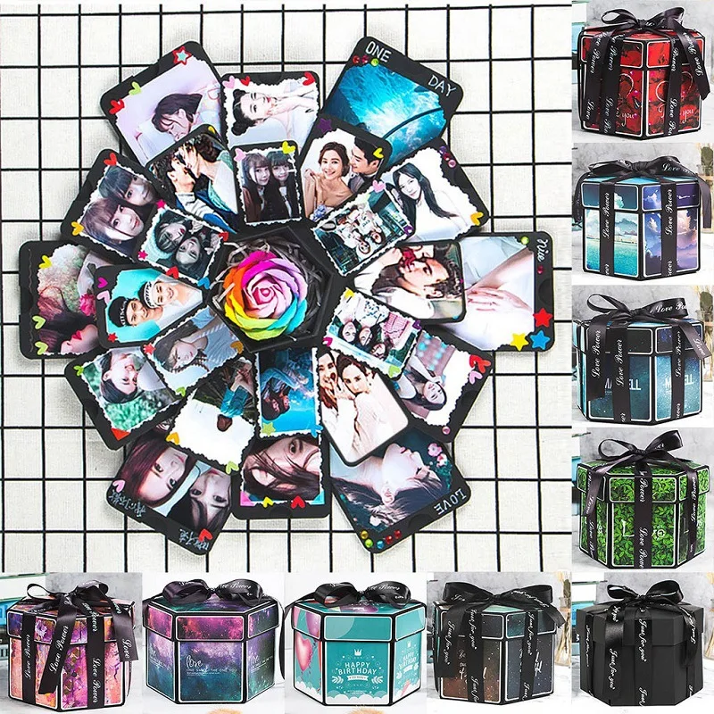 Креативная Шестигранная взрывобезопасная коробка «сделай сам» для скрапбукинга, фотоальбома, свадьбы, Дня Святого Валентина, Рождества, По...
Креативная Шестигранная взрывобезопасная коробка «сделай сам» для скрапбукинга, фотоальбома, свадьбы, Дня Святого Валентина, Рождества, По...