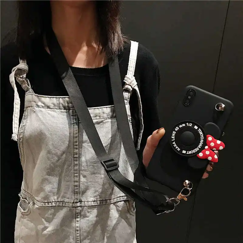 3D Cute Cartoon Camera Bracket phone Case For Samsung Galaxy A52 A32 A72 A01 A11 A21 A31 A41 A51 A71 5G A21S Crossbody Lanyard
3D Cute Cartoon Camera Bracket phone Case For Samsung Galaxy A52 A32 A72 A01 A11 A21 A31 A41 A51 A71 5G A21S Crossbody Lanyard
