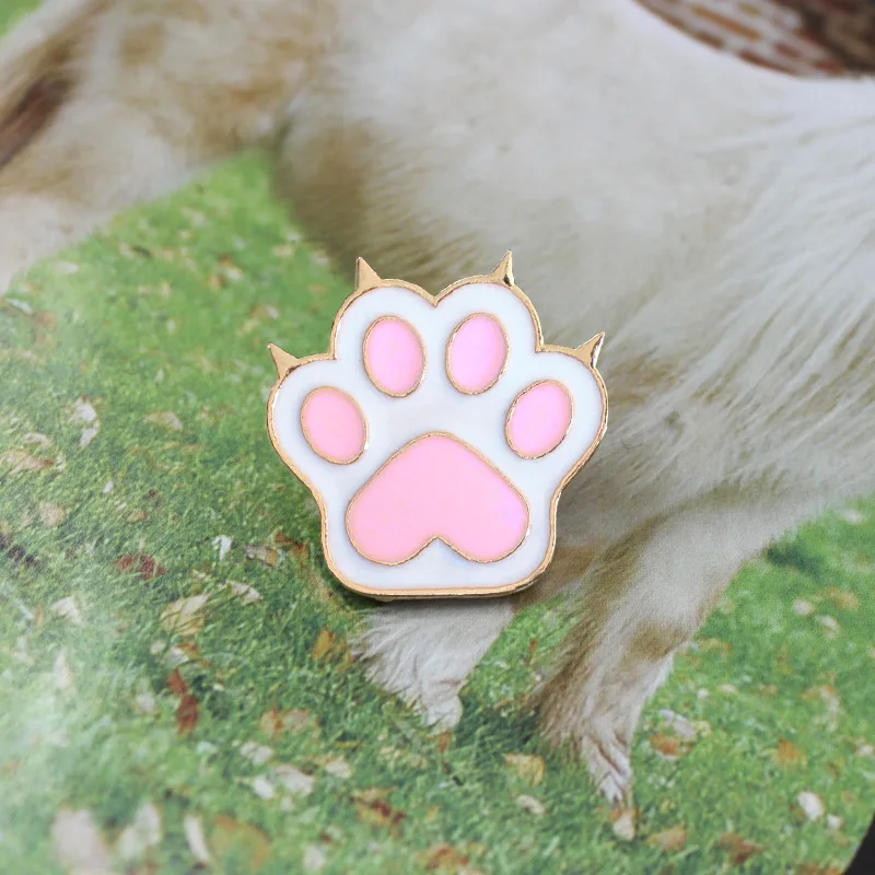 Dear-you Creative cute pink cat paw animal enamel brooch clothing backpack gender pin brooch
Dear-you Creative cute pink cat paw animal enamel brooch clothing backpack gender pin brooch