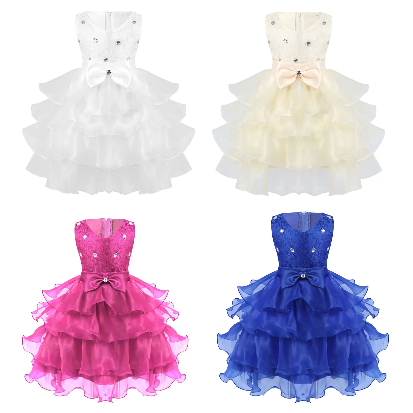 Infant Baby Girls Birthday Party Wedding Flower Dress Sleeveless Embroidered Flowers Bodice Bowknot 3 Layers Mesh Tutu Dress
Infant Baby Girls Birthday Party Wedding Flower Dress Sleeveless Embroidered Flowers Bodice Bowknot 3 Layers Mesh Tutu Dress