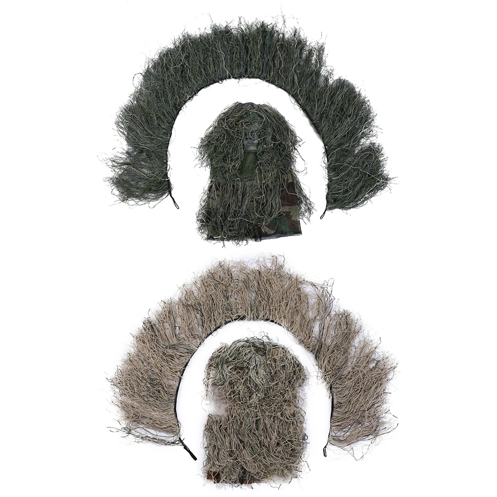 Охотничий Камуфляжный капюшон типа снайперской травы, эластичный полипропиленовый канат для винтовки, зеленая пустыня, для маскировочного...
Охотничий Камуфляжный капюшон типа снайперской травы, эластичный полипропиленовый канат для винтовки, зеленая пустыня, для маскировочного...