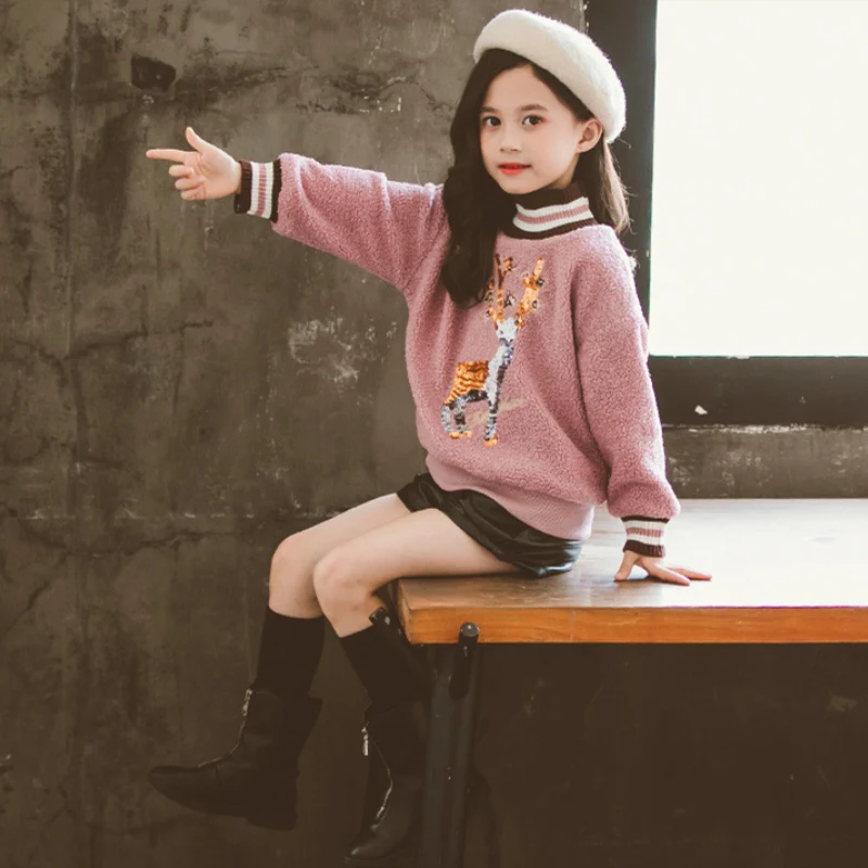 Boys' Girls' Hoodies Sweatshirts Kids Outwear 2021 In Stock Plus Velvet Thicken Winter Autumn Top Cotton Children's Clothing
Boys' Girls' Hoodies Sweatshirts Kids Outwear 2021 In Stock Plus Velvet Thicken Winter Autumn Top Cotton Children's Clothing