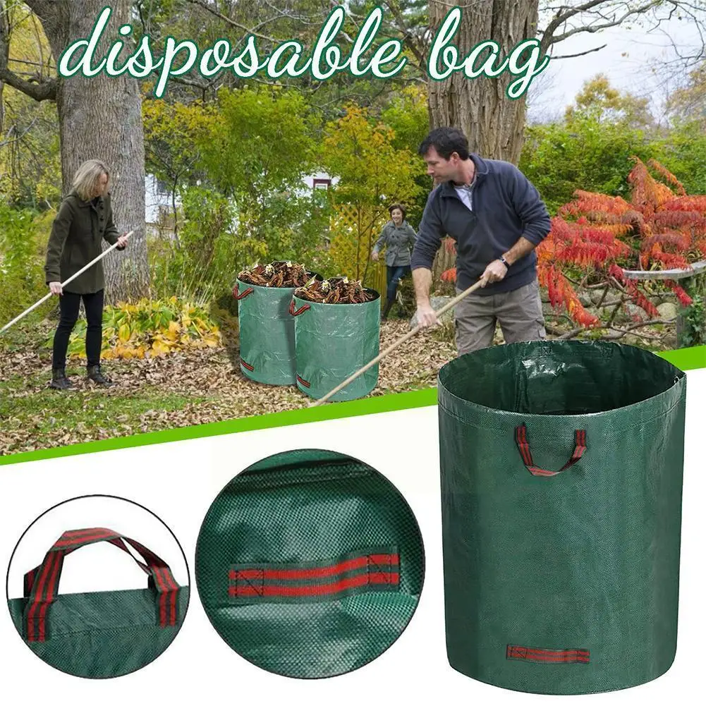 Large Capacity Garden Bag, Reusable Leaf Sack,light Garbage Foldable Bag ,storage Collection Waste Can, Container Garden Tr R9x2
Large Capacity Garden Bag, Reusable Leaf Sack,light Garbage Foldable Bag ,storage Collection Waste Can, Container Garden Tr R9x2
