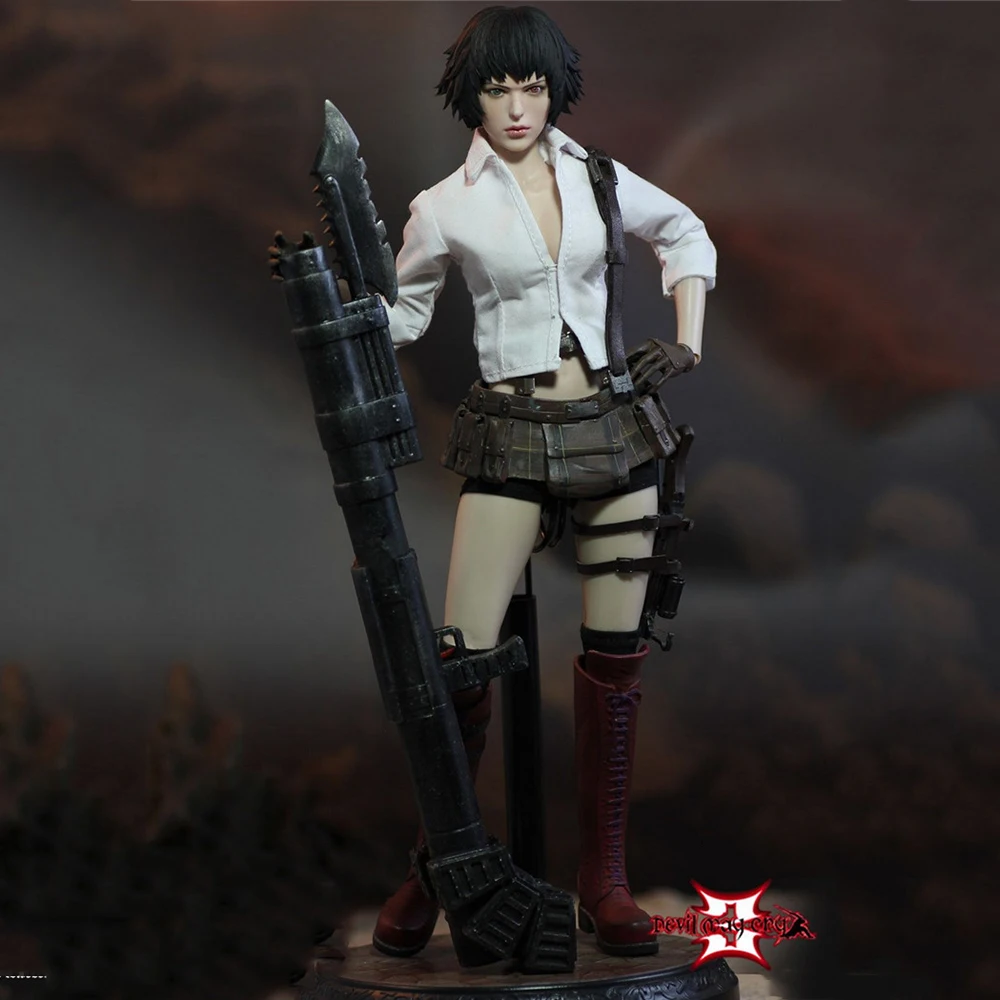 LADY DMC III Full Set Action Collectible In Stock DMC302 1/6 Scale Figure Head Body Clothes Model for Fans Gifts
LADY DMC III Full Set Action Collectible In Stock DMC302 1/6 Scale Figure Head Body Clothes Model for Fans Gifts