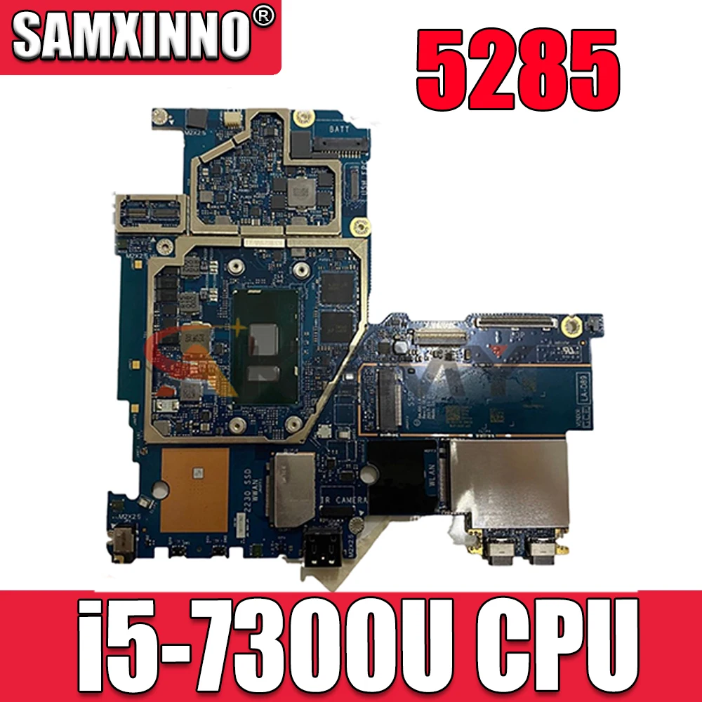 Материнская плата для ноутбука DELL 5285, SR340 i5-7300U CPU с CN-06DR15 06DR15 6DR15 LA-D891P 100%, хорошо работает
Материнская плата для ноутбука DELL 5285, SR340 i5-7300U CPU с CN-06DR15 06DR15 6DR15 LA-D891P 100%, хорошо работает