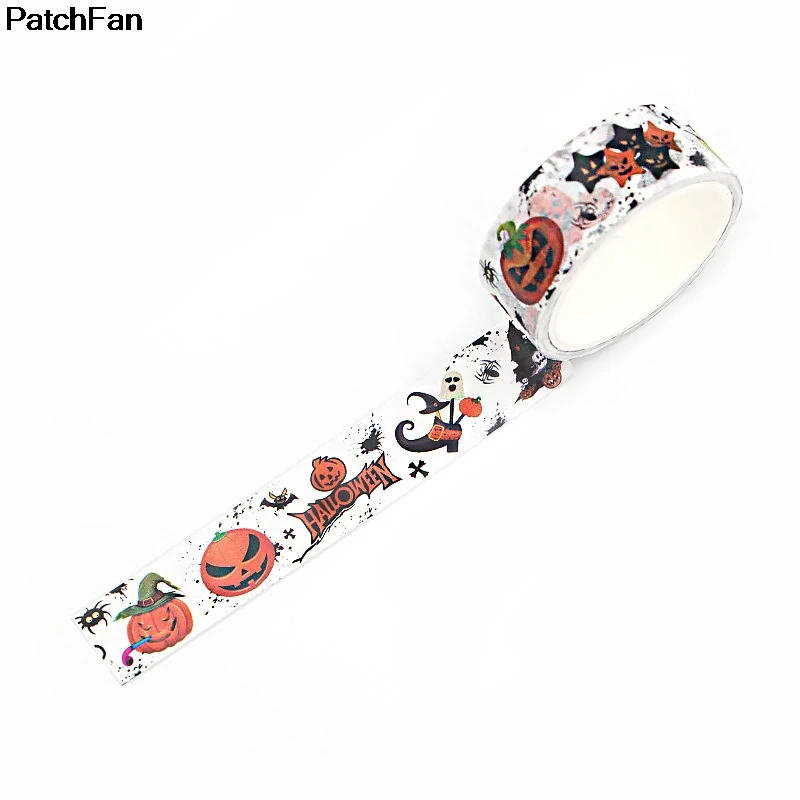 A2470 Patchfan Halloween Theme Punk DIY Scrapbooking Adhesive Paper Washi Tape Decorative Stickers DIY Stationery Supplies
A2470 Patchfan Halloween Theme Punk DIY Scrapbooking Adhesive Paper Washi Tape Decorative Stickers DIY Stationery Supplies