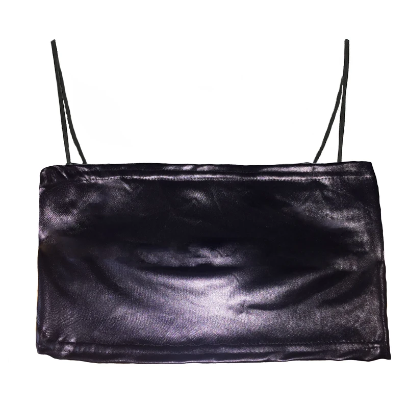 2020 Hot Women's Club Tank Tops Solid Strappy Sleevless Camisoles PU Faux Leather Tube Crop Top Sexy Ladies Summer Tanks Blusas
2020 Hot Women's Club Tank Tops Solid Strappy Sleevless Camisoles PU Faux Leather Tube Crop Top Sexy Ladies Summer Tanks Blusas