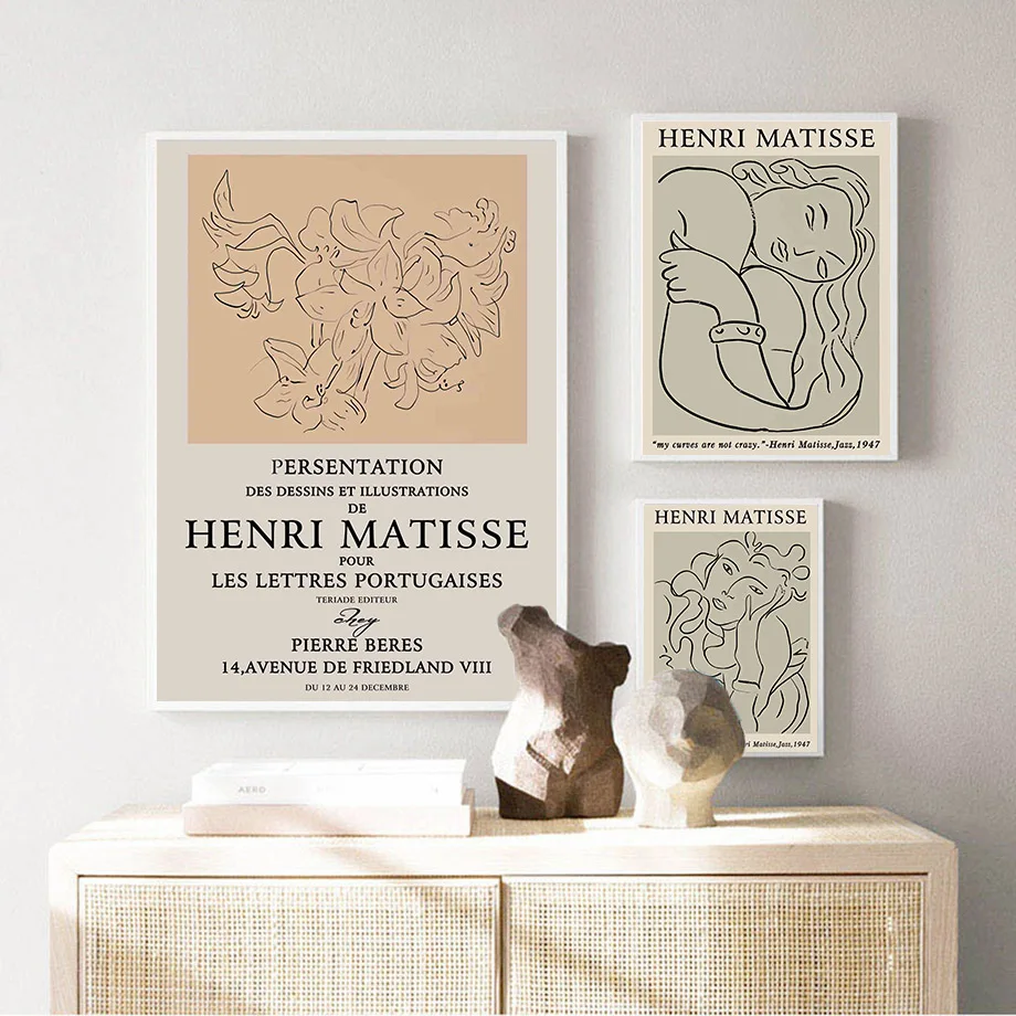 Vintage Henry Matisse Abstract Line Woman Wall Art Canvas Painting Nordic Posters And Prints Wall Pictures For Living Room Decor
Vintage Henry Matisse Abstract Line Woman Wall Art Canvas Painting Nordic Posters And Prints Wall Pictures For Living Room Decor