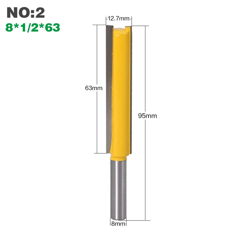 8mm Shank Carbide Extra Long Straight Router Bit Woodworking Cutter 3 Sizes *Highly Durable, Can Be Used For The Most Demanding
8mm Shank Carbide Extra Long Straight Router Bit Woodworking Cutter 3 Sizes *Highly Durable, Can Be Used For The Most Demanding