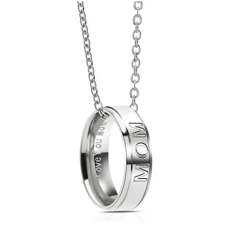 New Fashion Jane Jewelry Hip Hop Rock Jewelry DAD MOM Ring Necklace Titanium Steel Pendant Necklace Wholesale
New Fashion Jane Jewelry Hip Hop Rock Jewelry DAD MOM Ring Necklace Titanium Steel Pendant Necklace Wholesale
