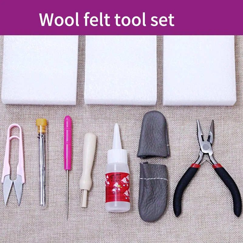 DIY Felting Tools Felt Kit With Needle Craft Kit Scissor Awl Wool Felting Accessories Tools Felting Craft Handmad Manual
DIY Felting Tools Felt Kit With Needle Craft Kit Scissor Awl Wool Felting Accessories Tools Felting Craft Handmad Manual