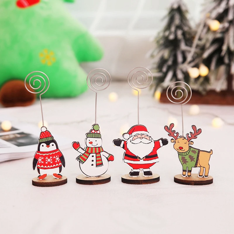 Christmas Cartoon Doll Ornaments Note Holder Santa Claus Snowman Penguin Elk Christmas Decoration Gift Description
Christmas Cartoon Doll Ornaments Note Holder Santa Claus Snowman Penguin Elk Christmas Decoration Gift Description