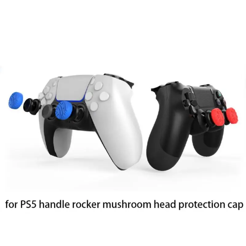 Gamepad Thumb Silicone Stick Grip Cap Cover Set Handle Mushroom Head Height Cap For PS5 Rocker Universal Heightening Cap
Gamepad Thumb Silicone Stick Grip Cap Cover Set Handle Mushroom Head Height Cap For PS5 Rocker Universal Heightening Cap