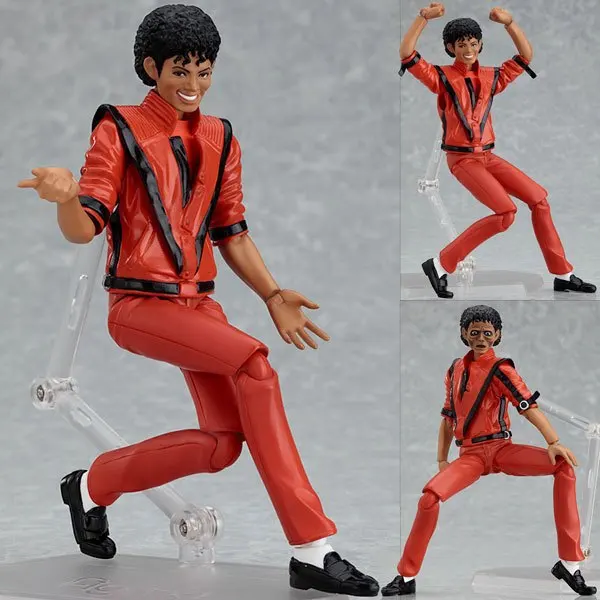 Figma 096 Майкл Джексон MJ триллер Joint подвижные шарнирные ПВХ игрушки куклы украшения