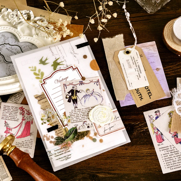 45pcs/lot Vintage English Kraft Card Journaling Bullet DIY Scrapbooking Material Card Retro Hangtag with Hole Diary Accessories
45pcs/lot Vintage English Kraft Card Journaling Bullet DIY Scrapbooking Material Card Retro Hangtag with Hole Diary Accessories