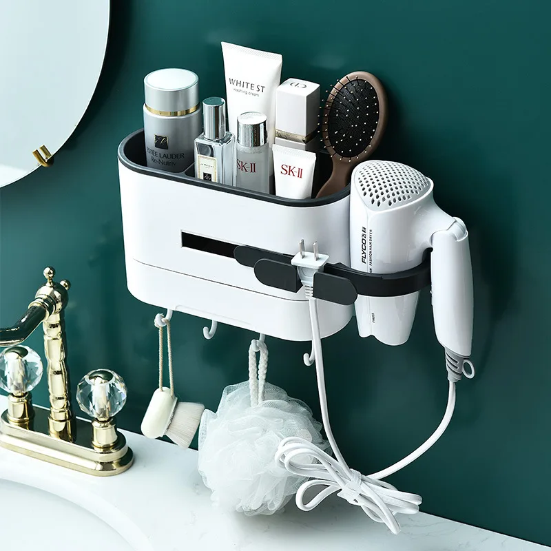 Punch-Free Bathroom Storage Rack Powerful Suction Cup Hair Dryer Storage Rack Bathroom Kitchen Hanger Seamless Sticker Bracket
Punch-Free Bathroom Storage Rack Powerful Suction Cup Hair Dryer Storage Rack Bathroom Kitchen Hanger Seamless Sticker Bracket