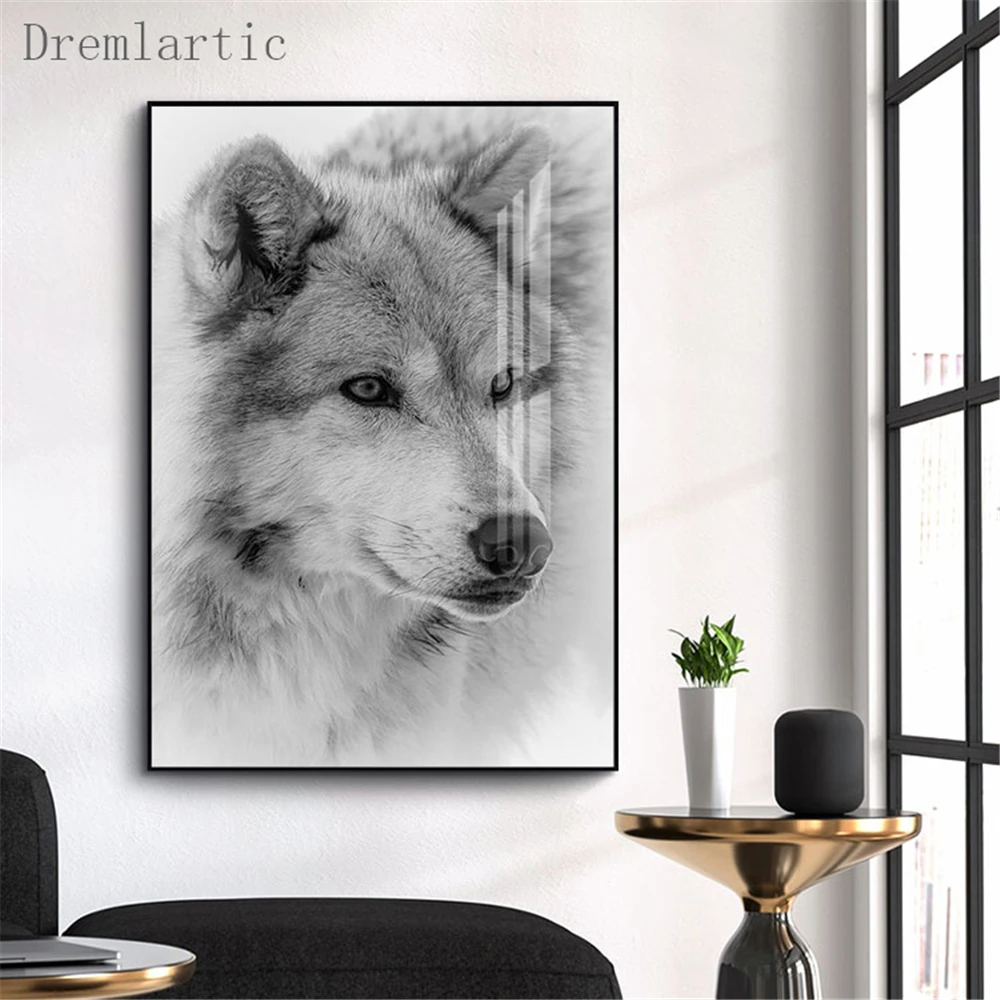 Black And White Wolf Animal Sail Decor Canvas Poster Decorative Print Wall Art Picture Living Room#20-1005-41-17
Black And White Wolf Animal Sail Decor Canvas Poster Decorative Print Wall Art Picture Living Room#20-1005-41-17