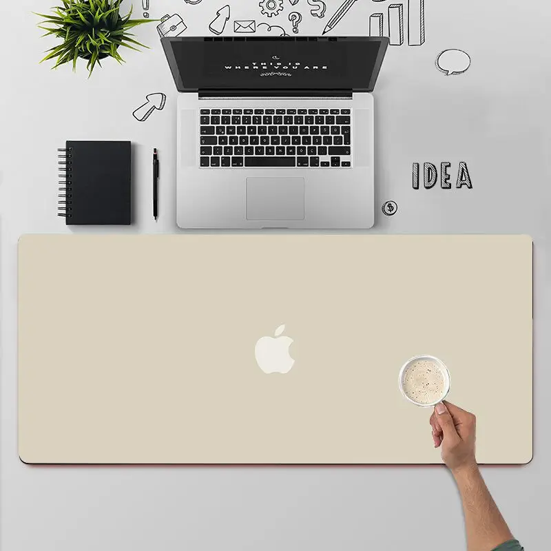 Mouse pad super apple simple and fresh writing desk pad solid color female ins wind thickened office keyboard pad customization
Mouse pad super apple simple and fresh writing desk pad solid color female ins wind thickened office keyboard pad customization